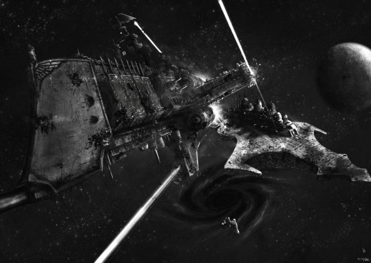 Яростная бездна вархаммер 40000 корабль