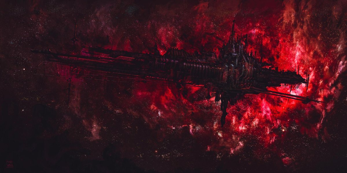 Мрачный космический корабль