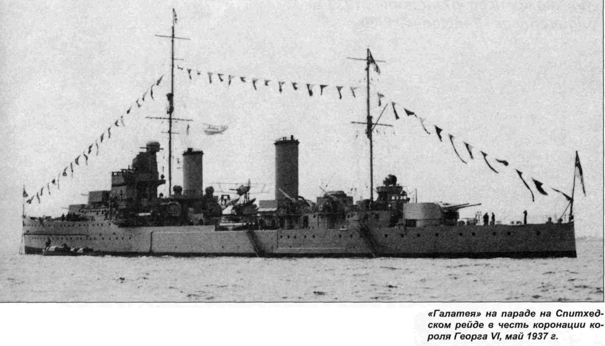 Британский крейсер Пенелопа