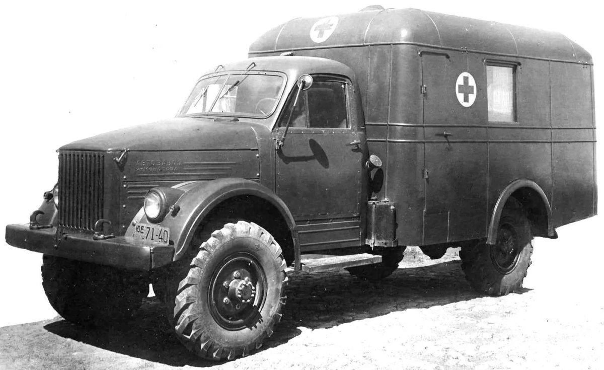 Санитарная машина ПАЗ 651