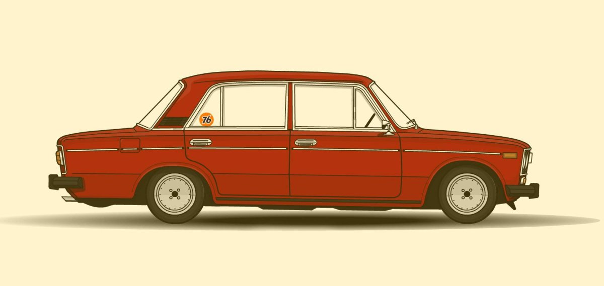 ВАЗ 2106 сбоку