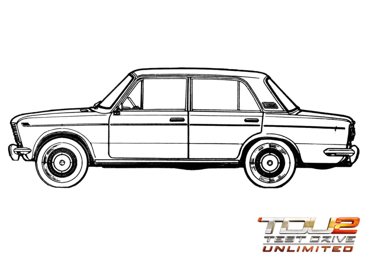 Лада 2106 сбоку