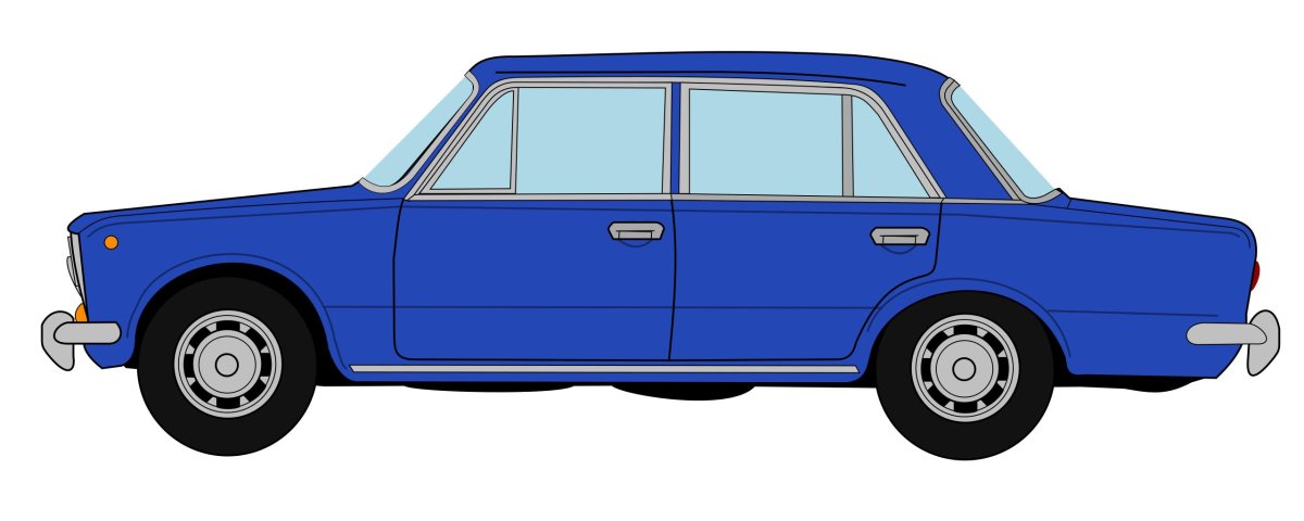 ВАЗ 2101 сбоку