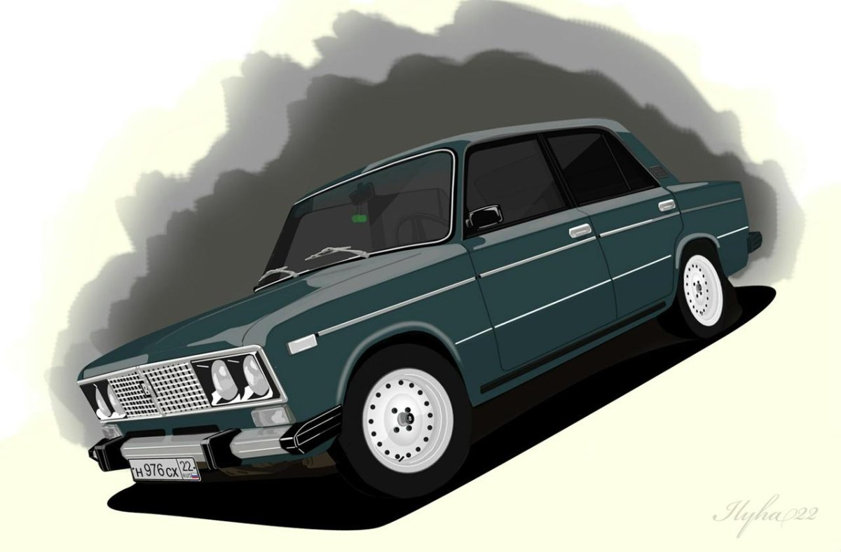 ВАЗ 2107 вектор