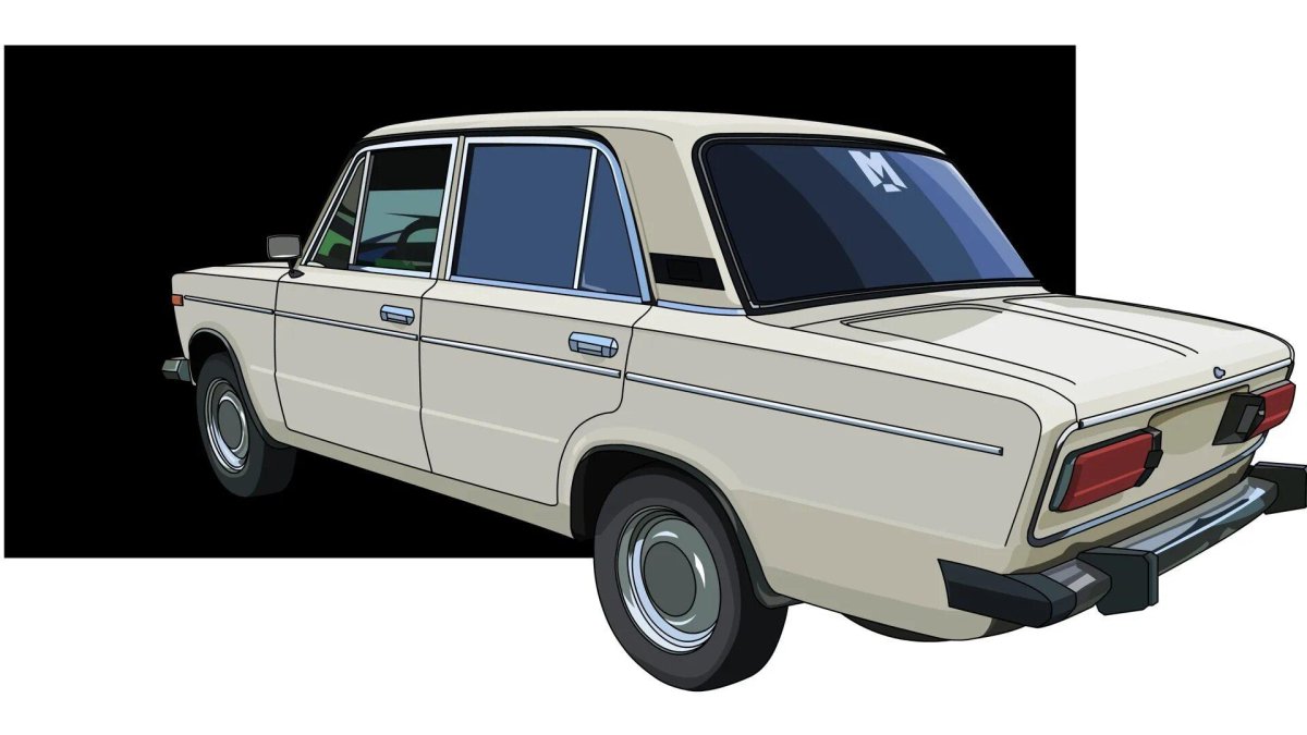 Жигули ВАЗ 2106 сбоку