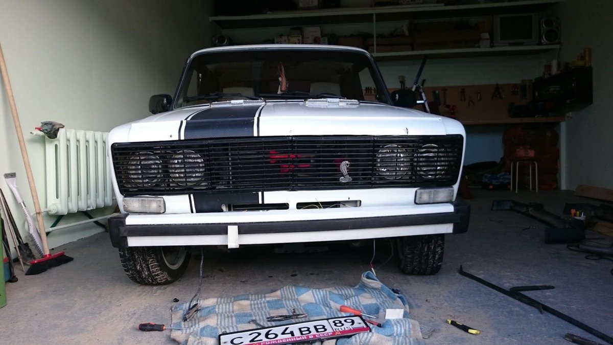 Пуш бампер на ВАЗ 2107