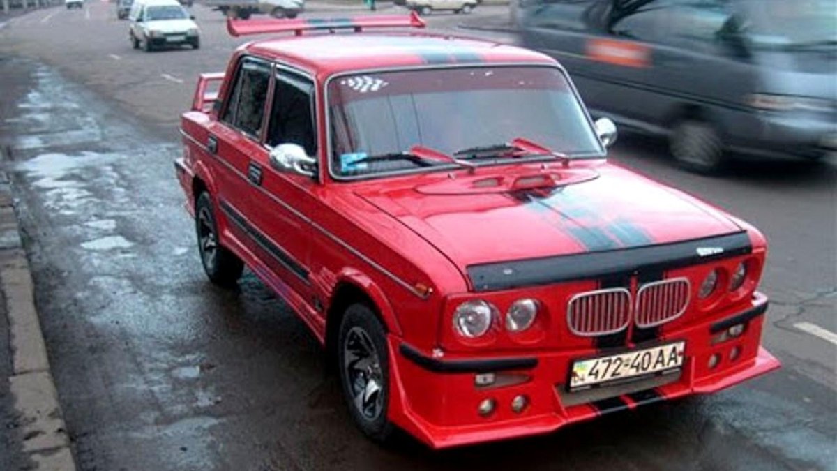 Тюнингованный ВАЗ 2106