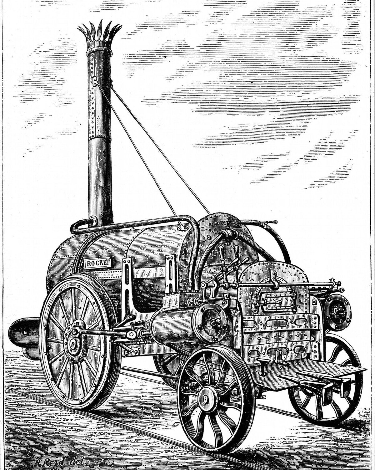 Стефенсон паровоз ракета