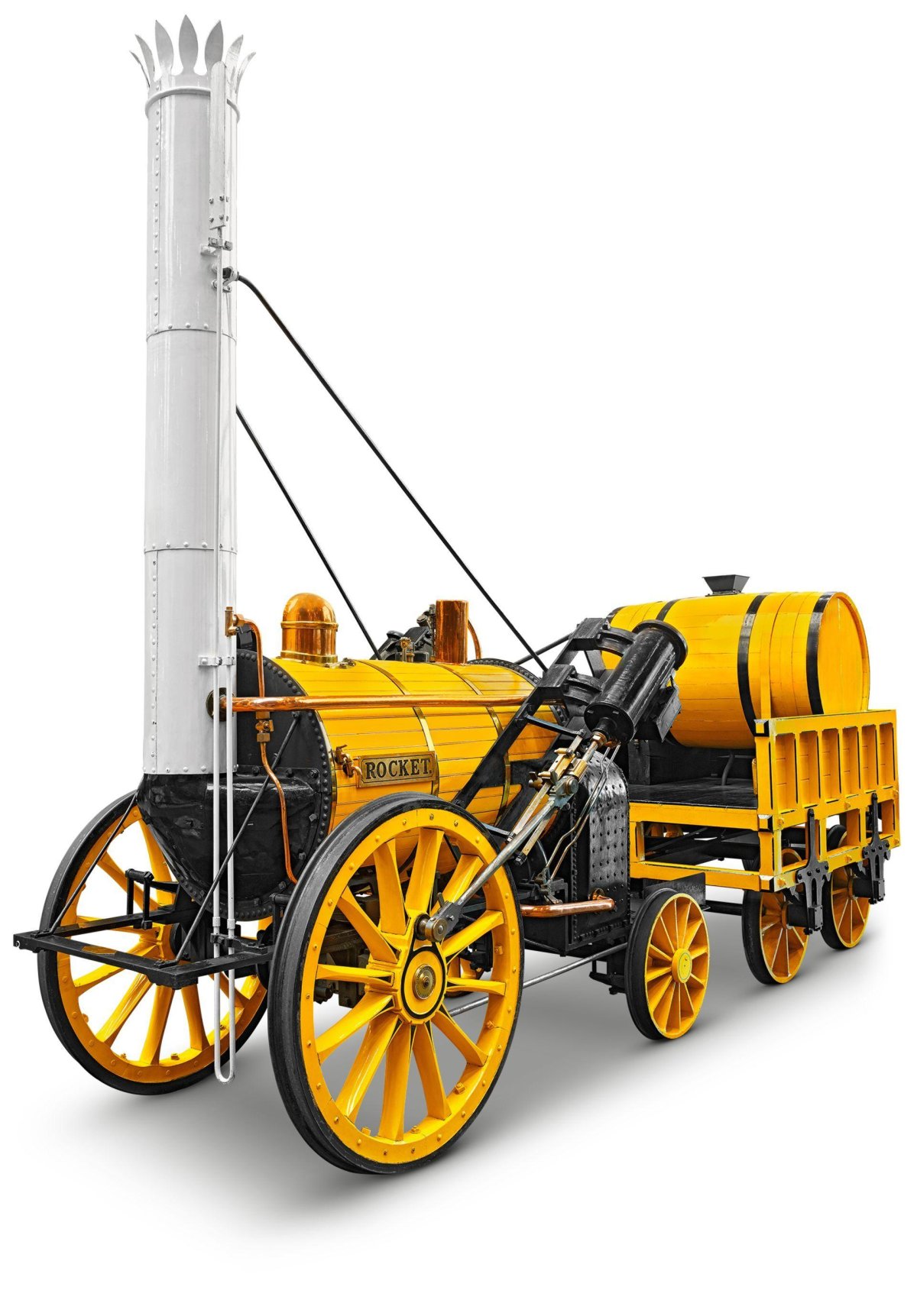 Паровоз ракета Джорджа Стефенсона