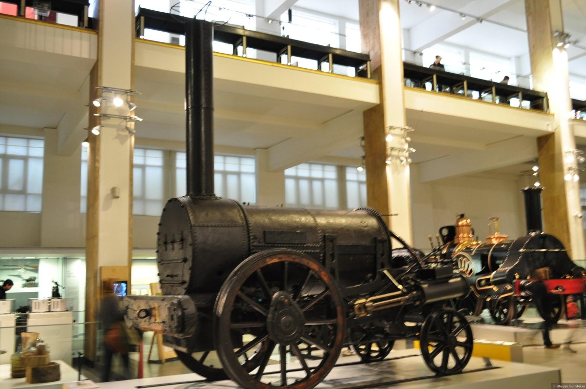 Паровоз ракета Джорджа Стефенсона