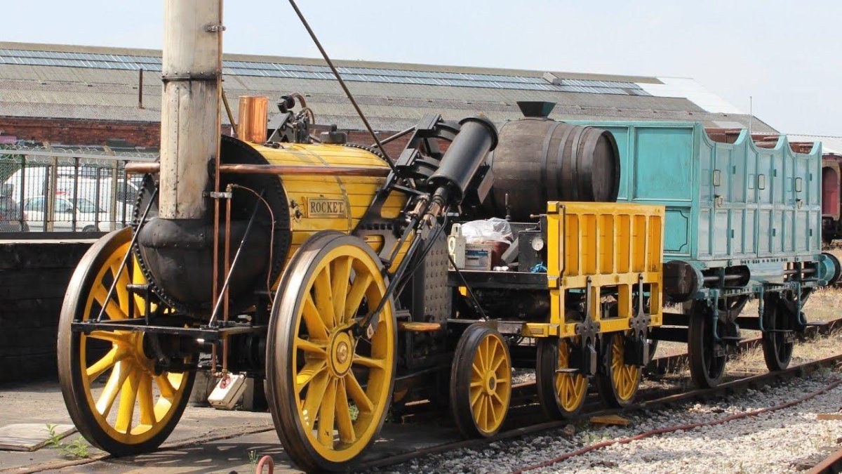 Паровоз ракета Стефенсона
