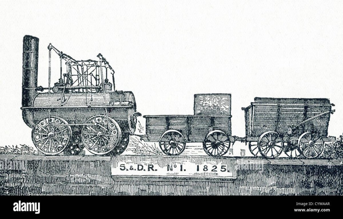 Паровоз Стефенсона 1825