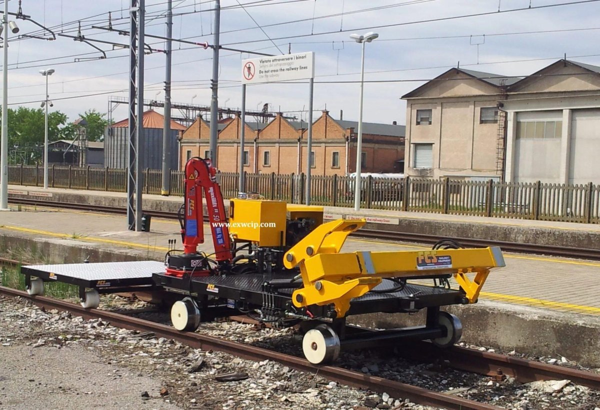 Машина для смены шпал МСШУ