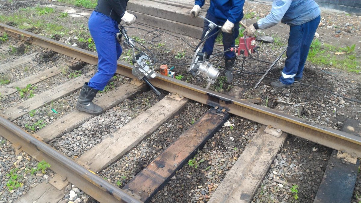 Выправка ЖД пути