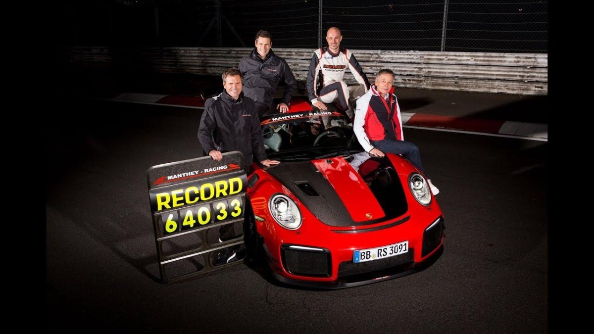 Porsche 911 gt2 RS Manthey Racing