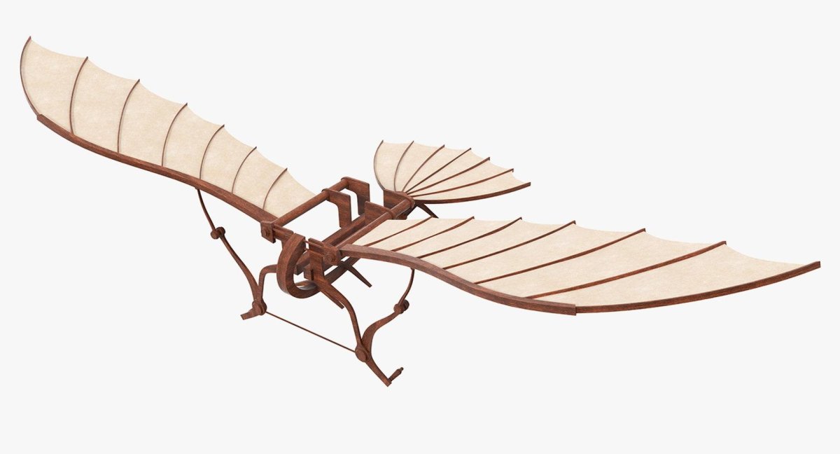 Летающая машина Леонардо модель