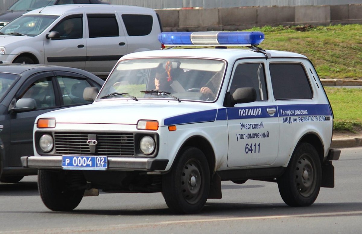 Нива 21214 полиция