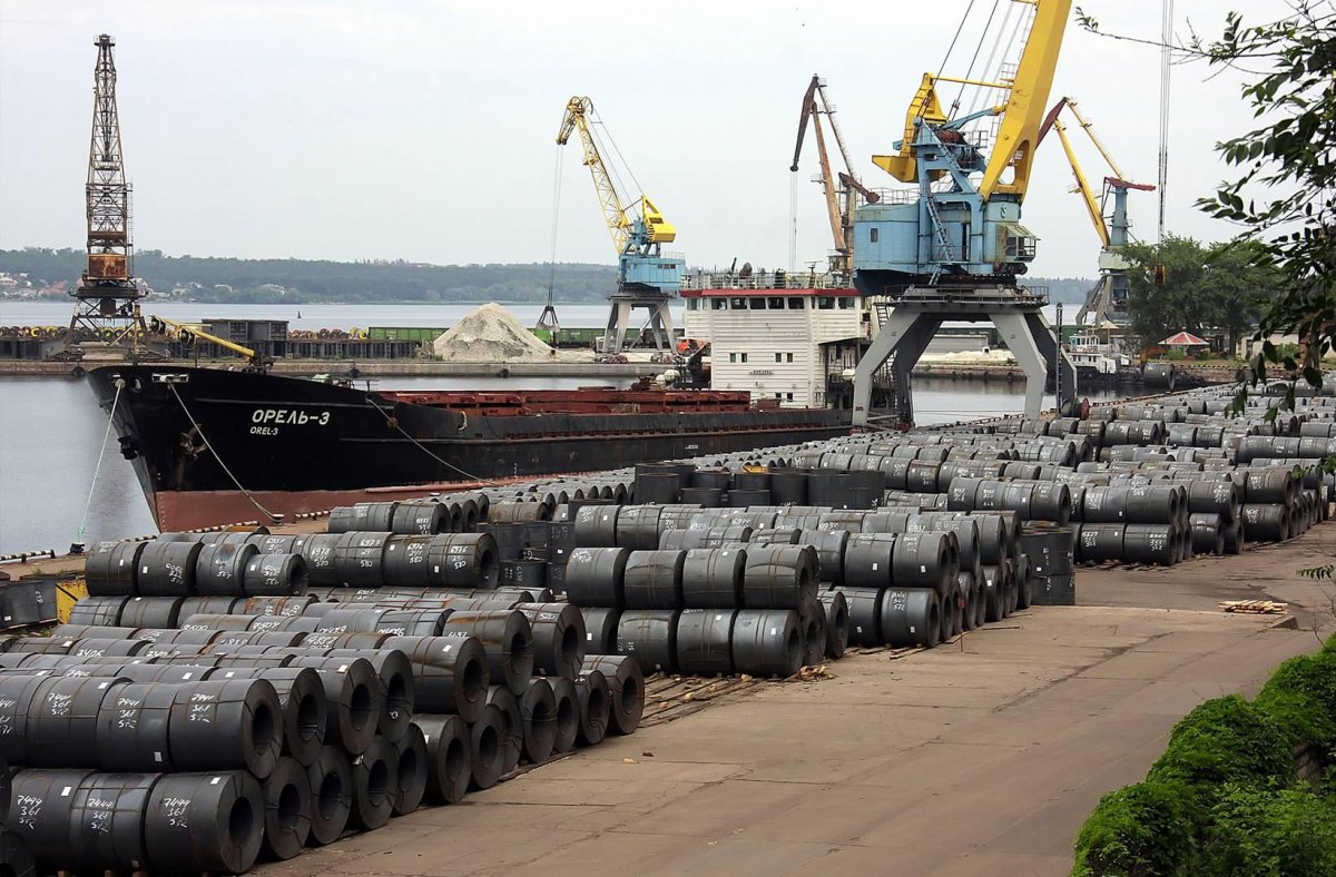 Погрузка металла