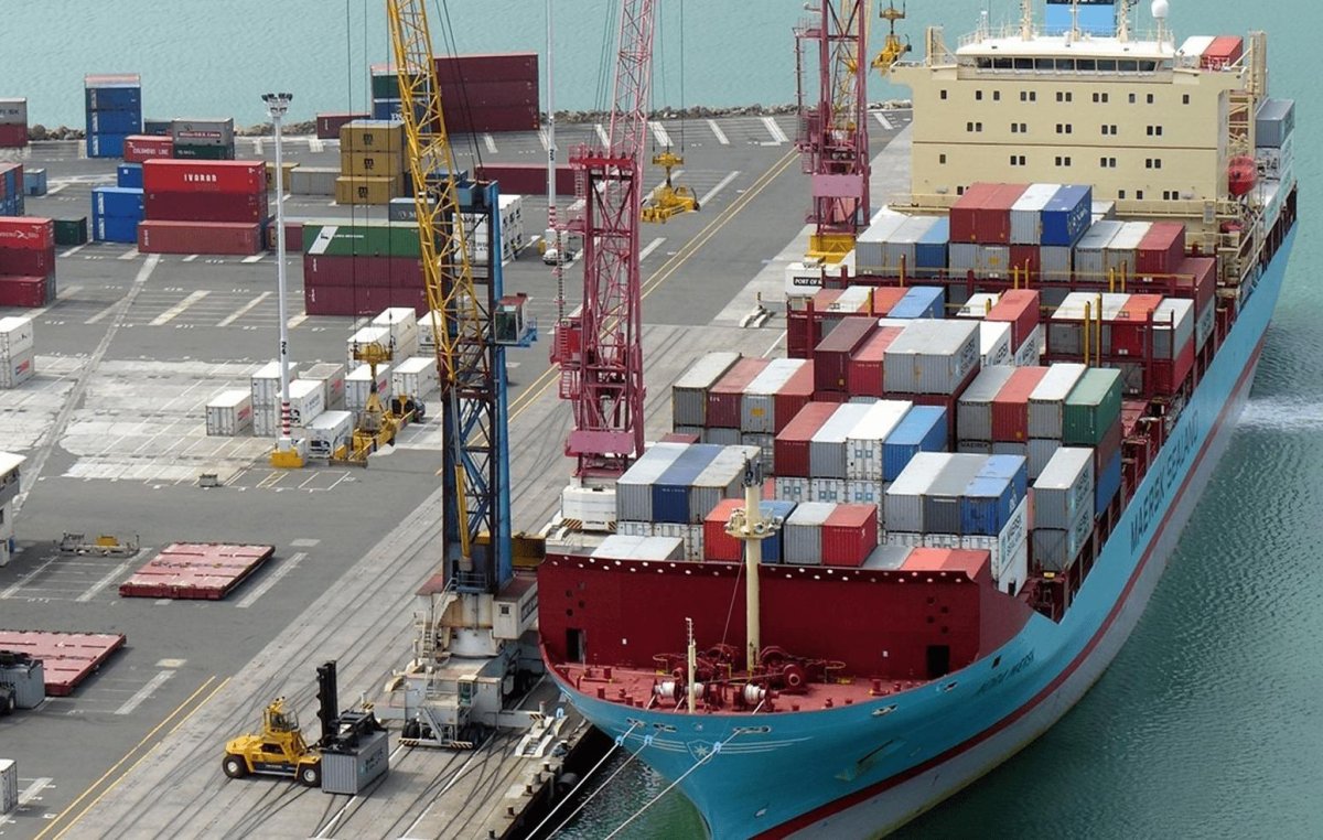 Порт Новороссийск контейнерного терминала