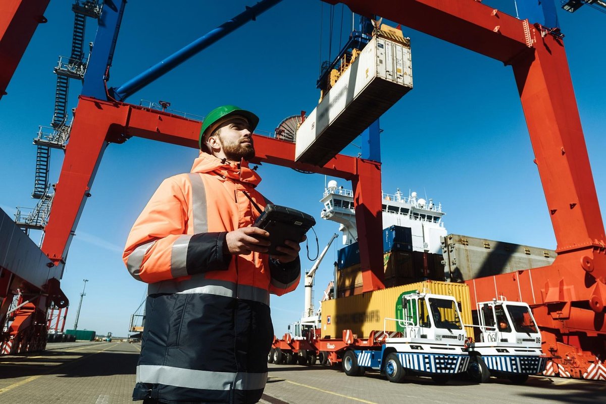 Докер в порту