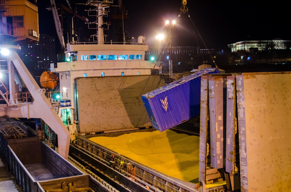 ВМТП перевалка зерна терминал