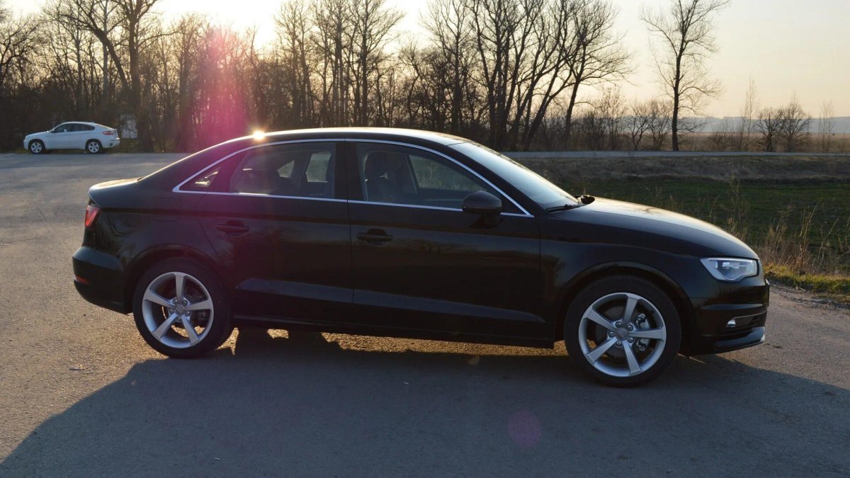 Ауди а3 седан черная