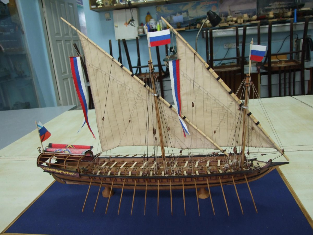 Корабль Азовская Скампавея