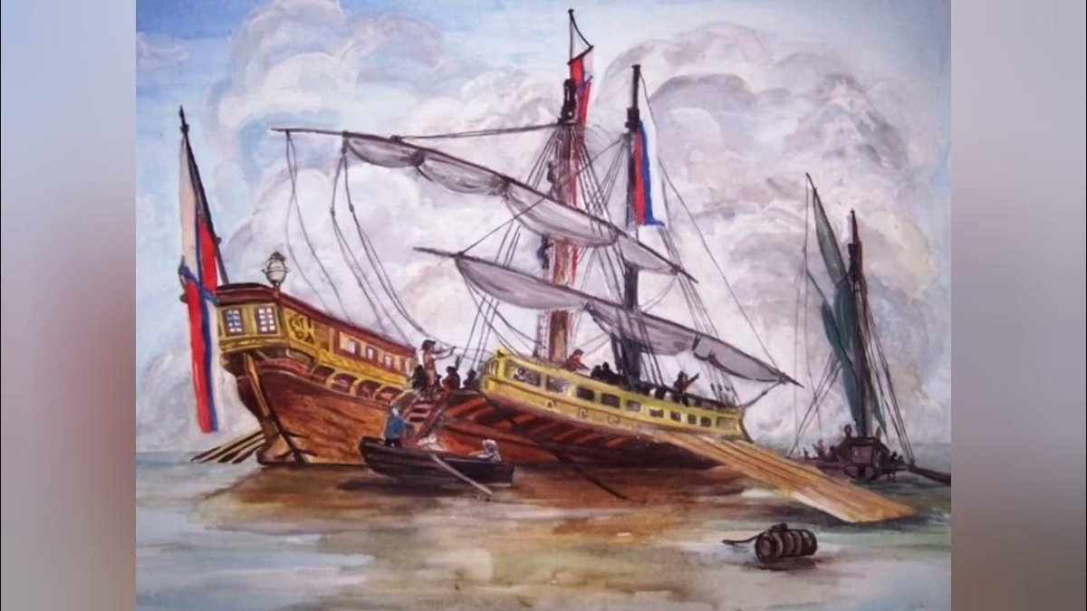 Галера Принципиум Петра 1