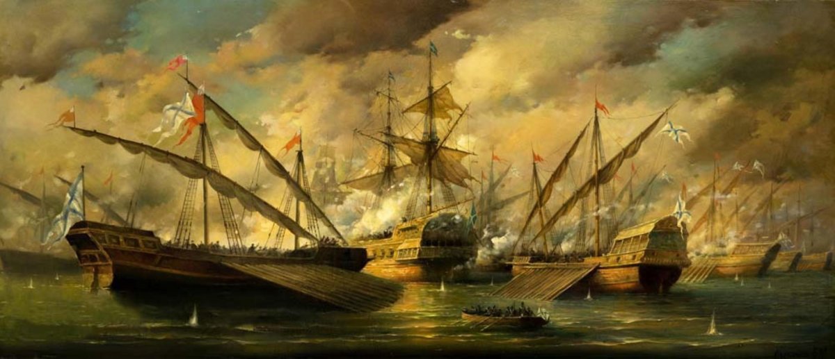 Гангутское Морское сражение 1714