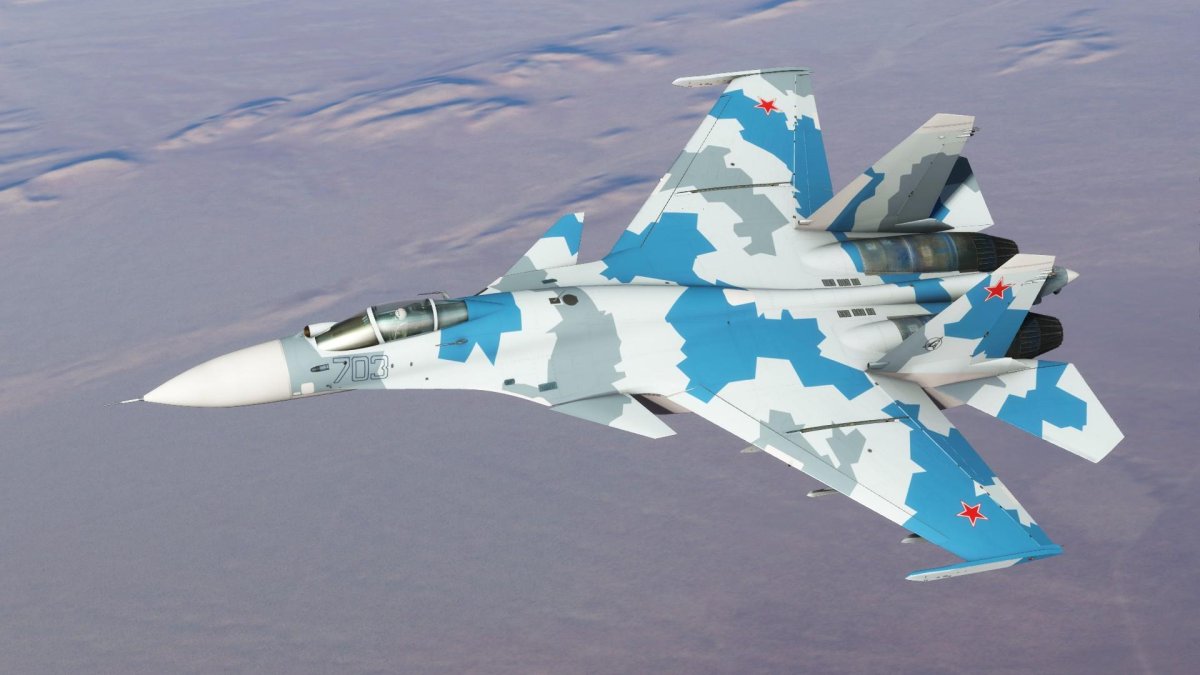 Су-27 истребитель камуфляж