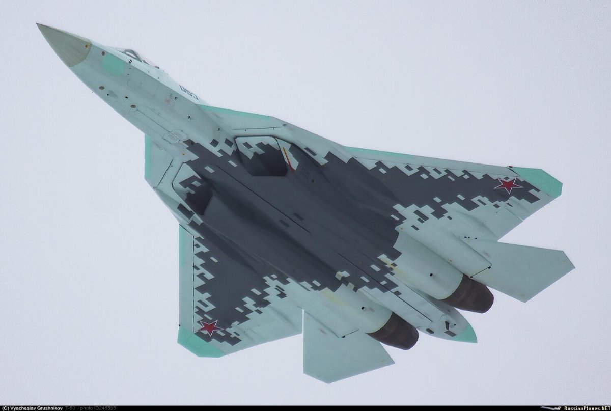 Су-57 камуфляж охотник