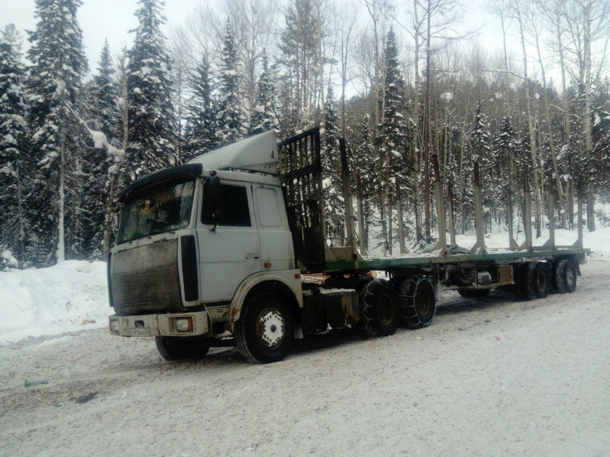 МАЗ-501 лесовоз