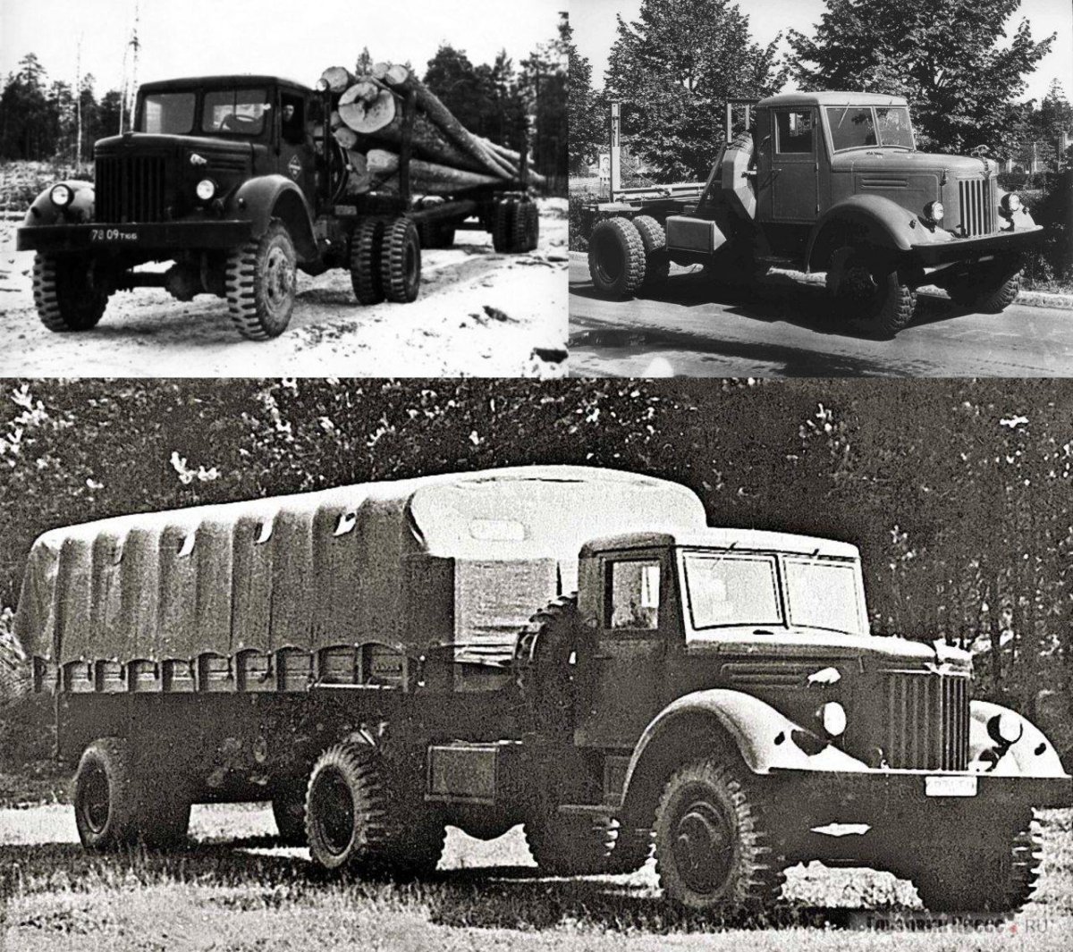 МАЗ 502 тягач