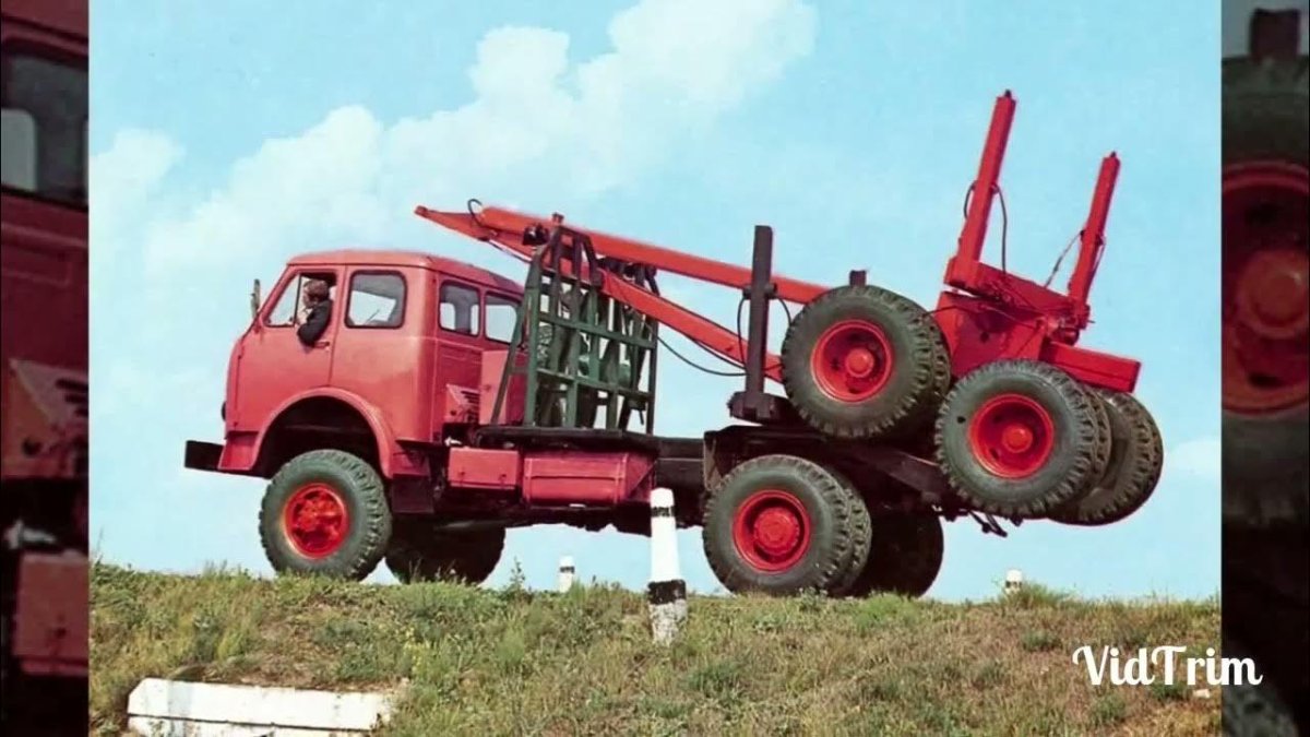 МАЗ-509 лесовоз