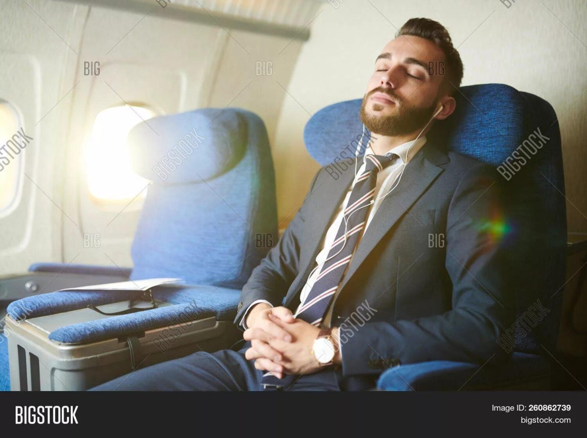 Сон в самолете