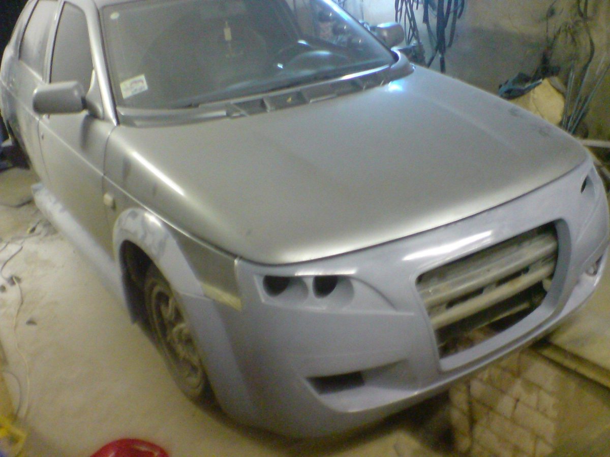 Обвес я робот на ВАЗ 2112