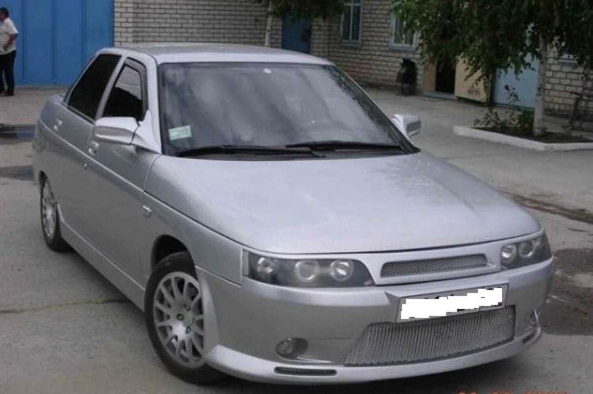 Бампер Лукойл st4 ВАЗ 2110