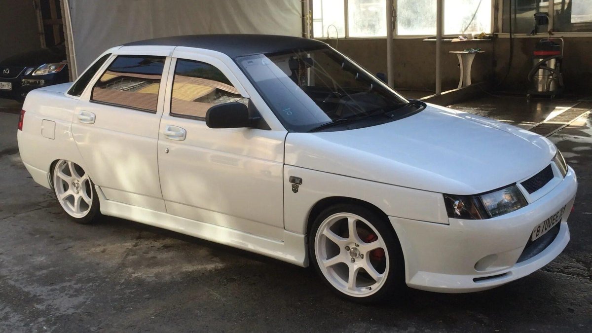 Бампер Лукойл st4 ВАЗ 2110-2112