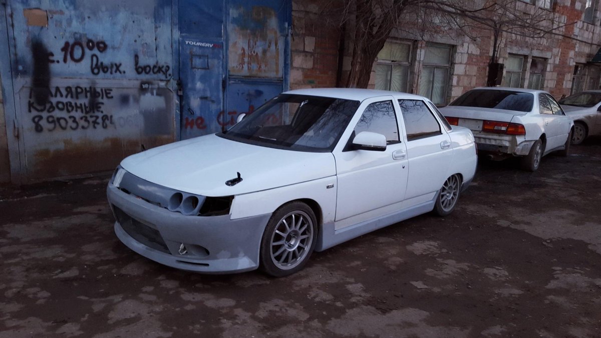 ВАЗ 2110 обвес Lukoil