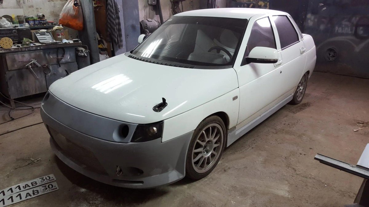 Бампер Лукойл st4 ВАЗ 2110-2112