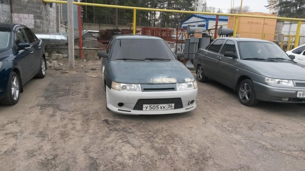 Бампер Лукойл 2110