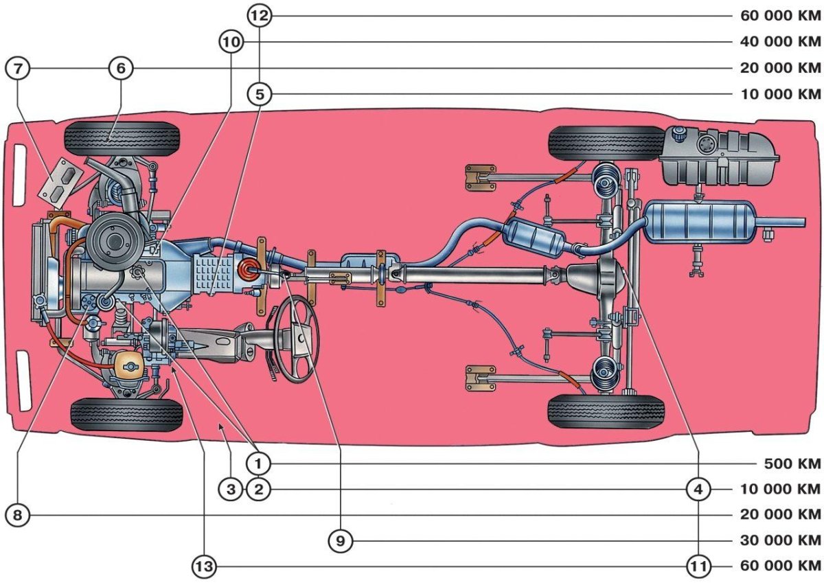 Шасси ВАЗ 2107