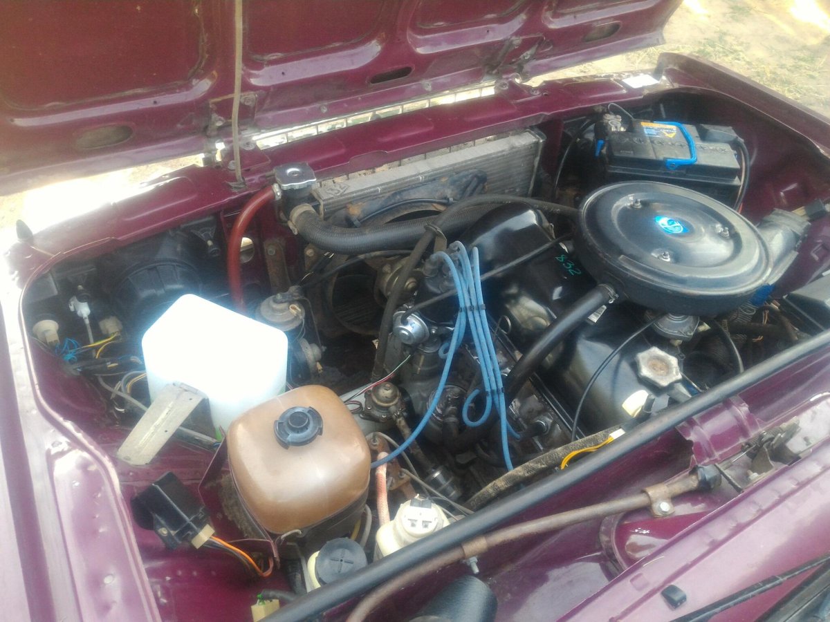 ВАЗ 2105 под капотом