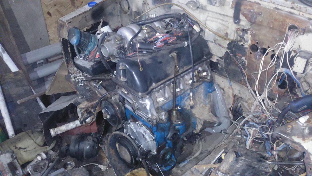 ДВС ВАЗ 2107 инжектор