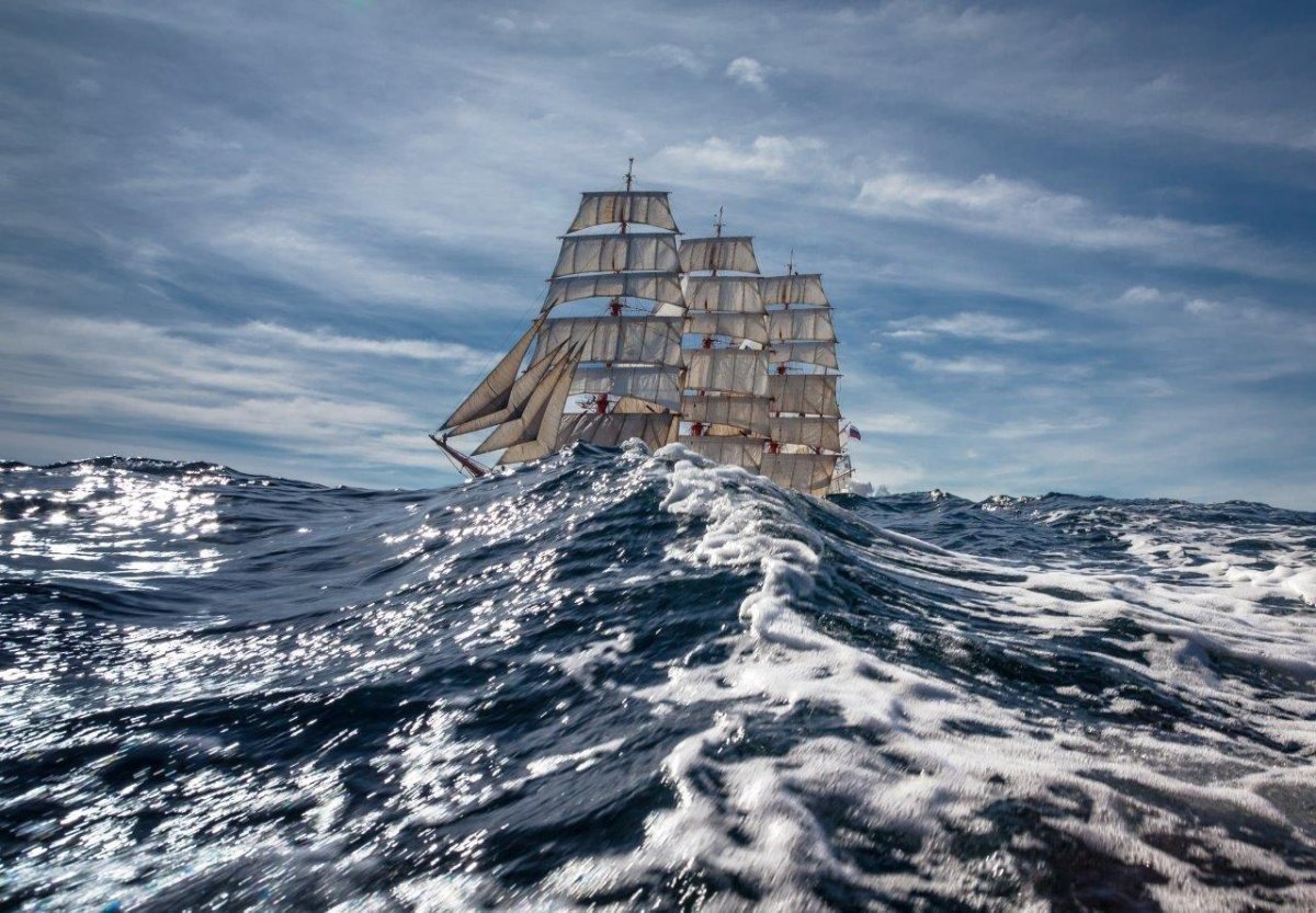 Парусный Барк Седов