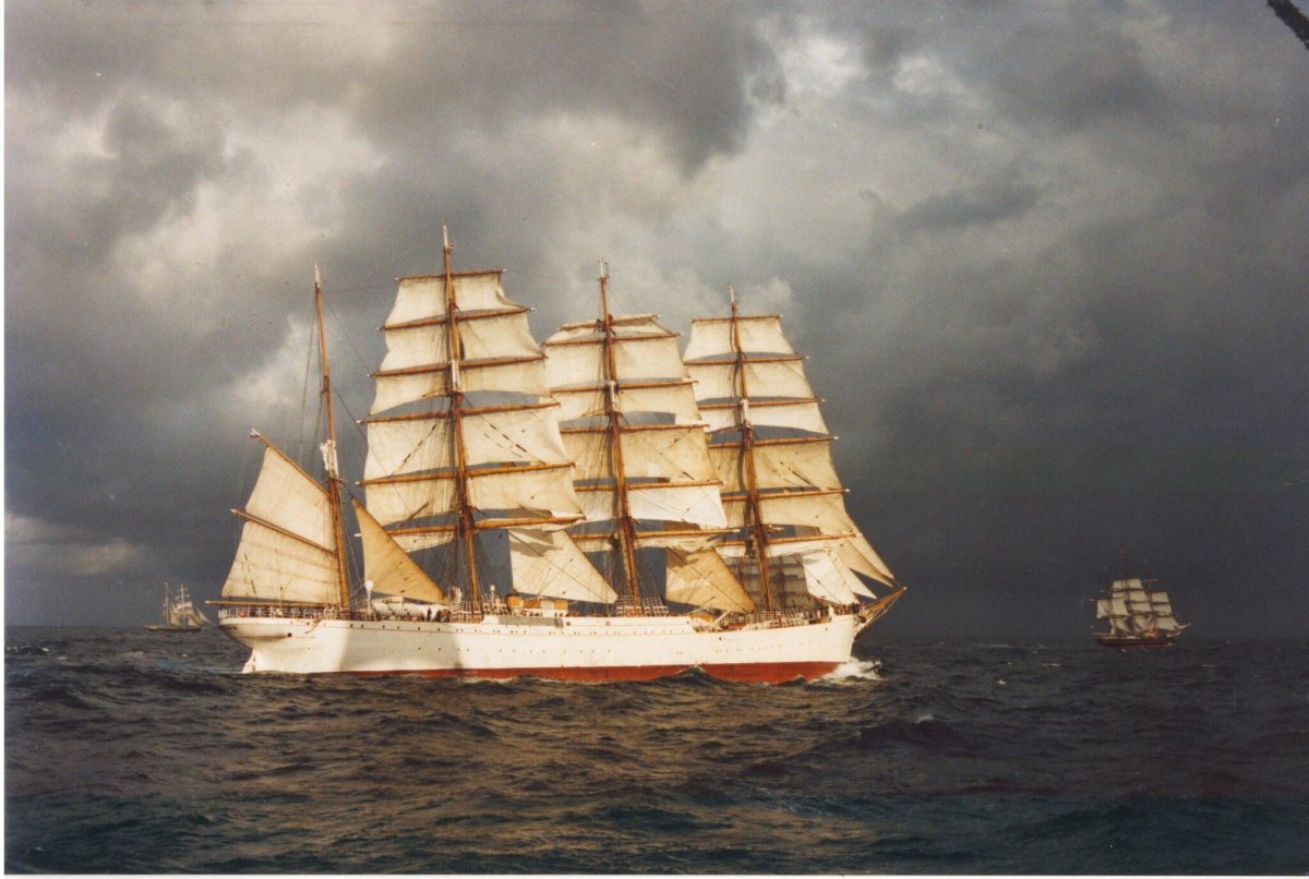 Четырехмачтовый Барк Седов