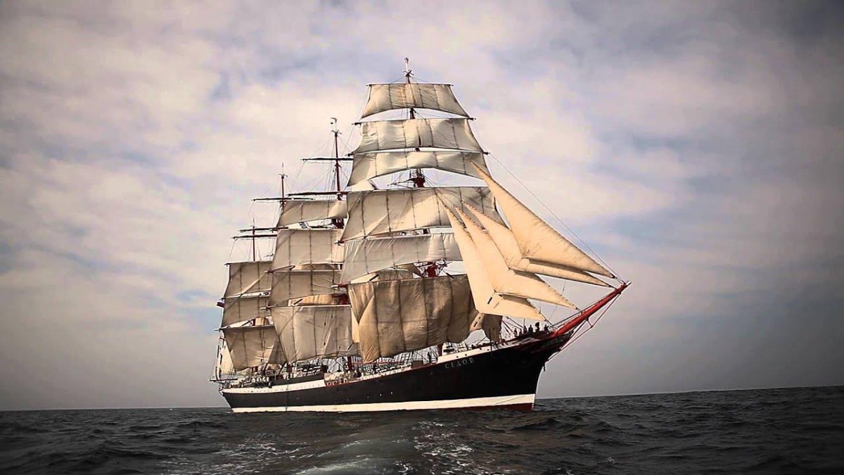 Парусник Адмирал Крузенштерн