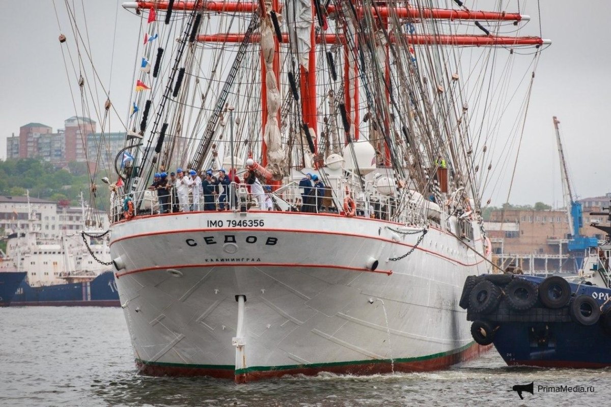 Адмирал Седов парусник