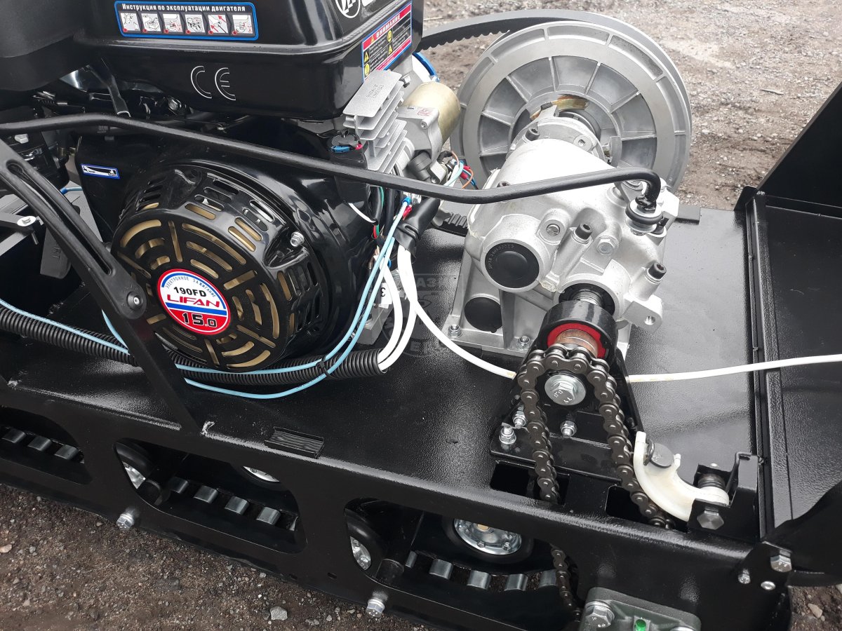 Мотобуксировщик мужик м500