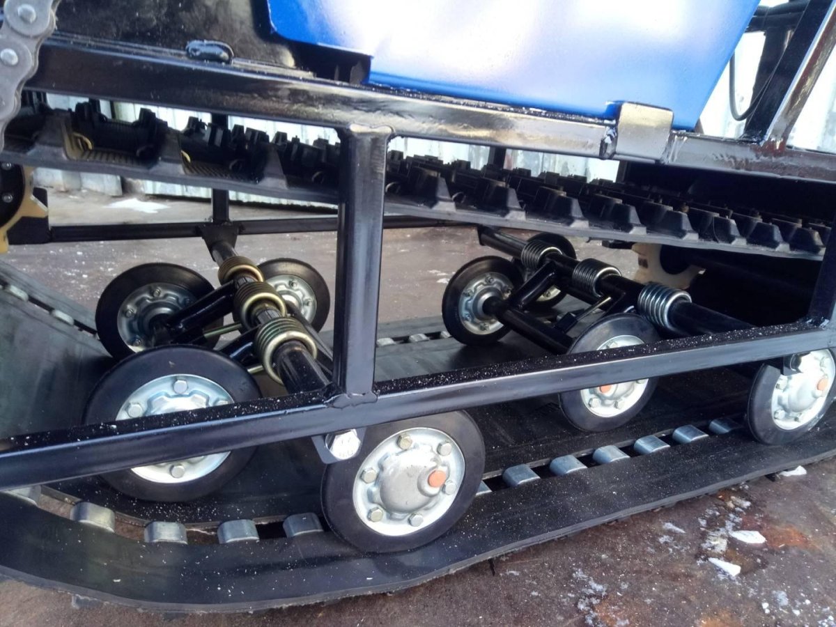 Мотобуксировщик гусеница 380 от Бурана